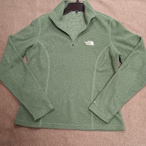 The North Face Olive Green Fleece Pullover
